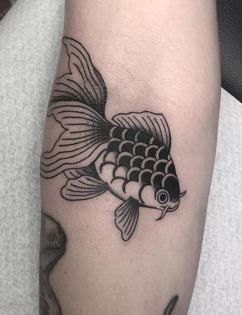Fish tattoo design for women