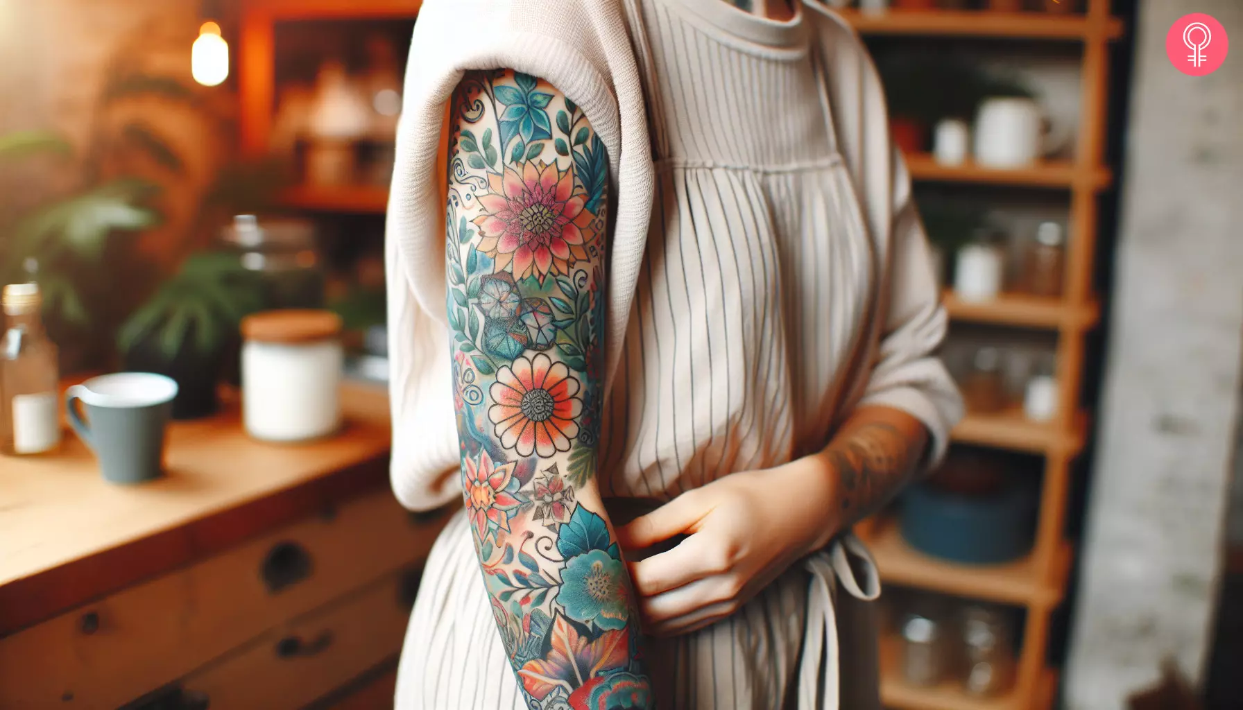 Girly Arm Tattoo