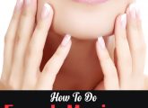 How To Do French Manicure At Home - Step By Step Tutorial