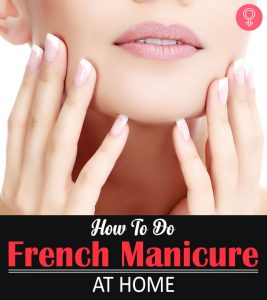 How To Do French Manicure At Home - S...