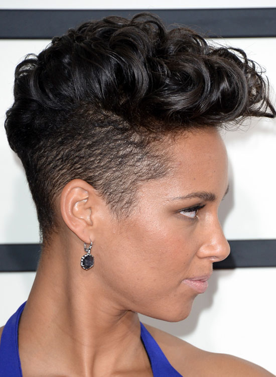 Short Shaved Black Hairstyles