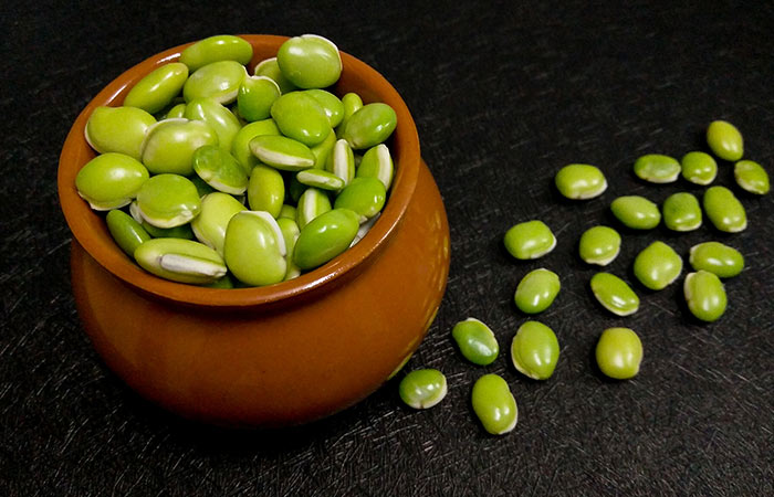 Lima beans are rich in iodine