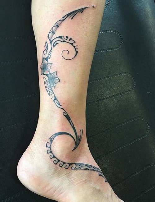 Maori Tattoo Meanings On Ankle