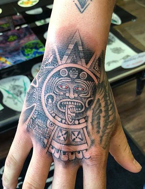 Mayan tattoo