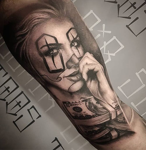Realism Tattoo On Forearm With Meaning