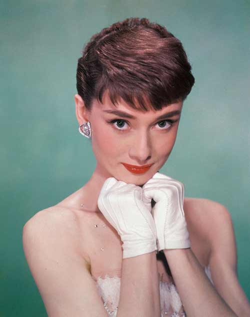 The Audrey hairstyle for women