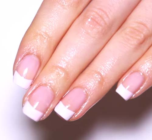 The gorgeous French manicure
