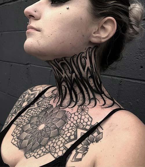 22 Best Tribal Tattoo Designs With Meanings And Importance Health   Tribal Neck Tattoo 