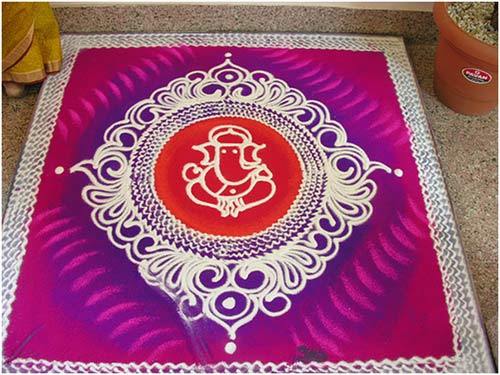 belo design para rangoli