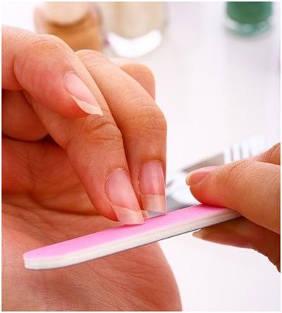 Nail buffing at home