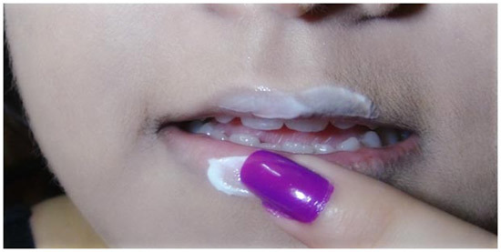 Apply more cream on lips to make lips soft and avoid drying
