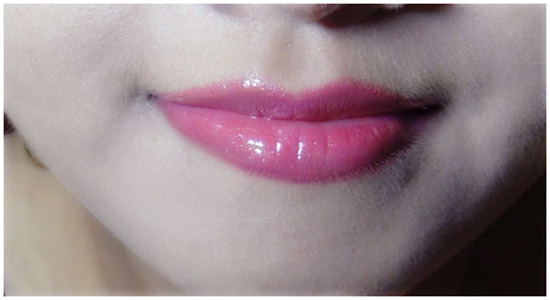 Final look of soft and supple lips