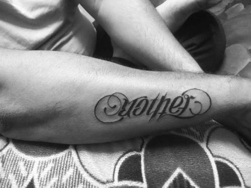 40 Awesome Ambigram Tattoos for Men [2023 Inspiration Guide]