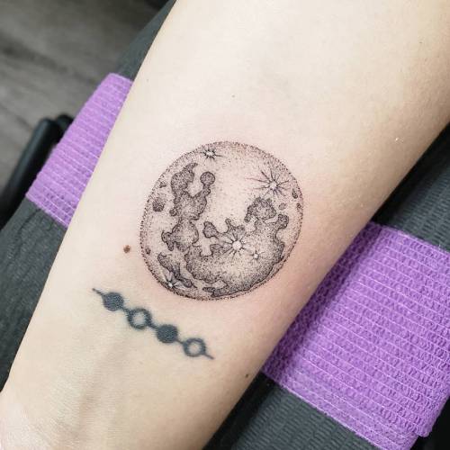 lunar eclipse tattoo