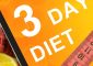 3-Day Diet Plan To Help You Lose Weight Rapidly