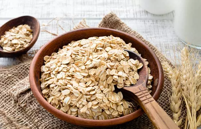 Oats are carbohydrate-rich food
