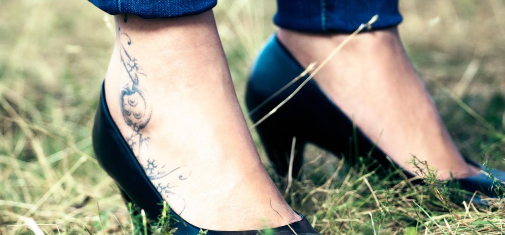 Tatuajes en pies y tobillos