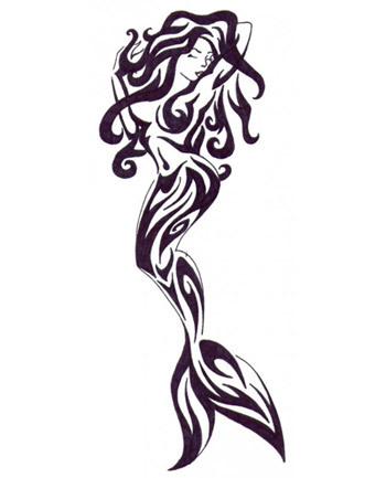 10 Fascinating Mermaid Tattoo Designs