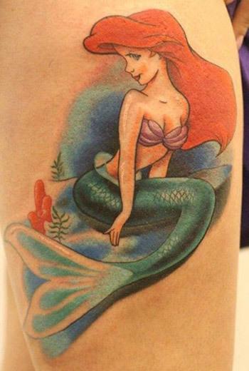 10 Fascinating Mermaid Tattoo Designs