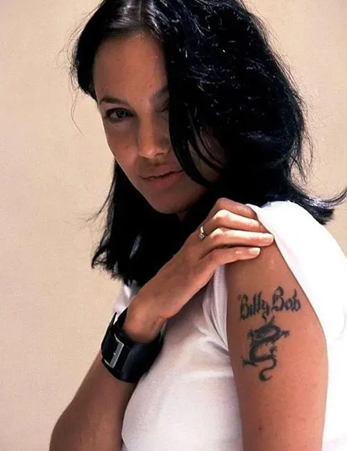 Angelina Jolie’s Thai Tiger Tattoo