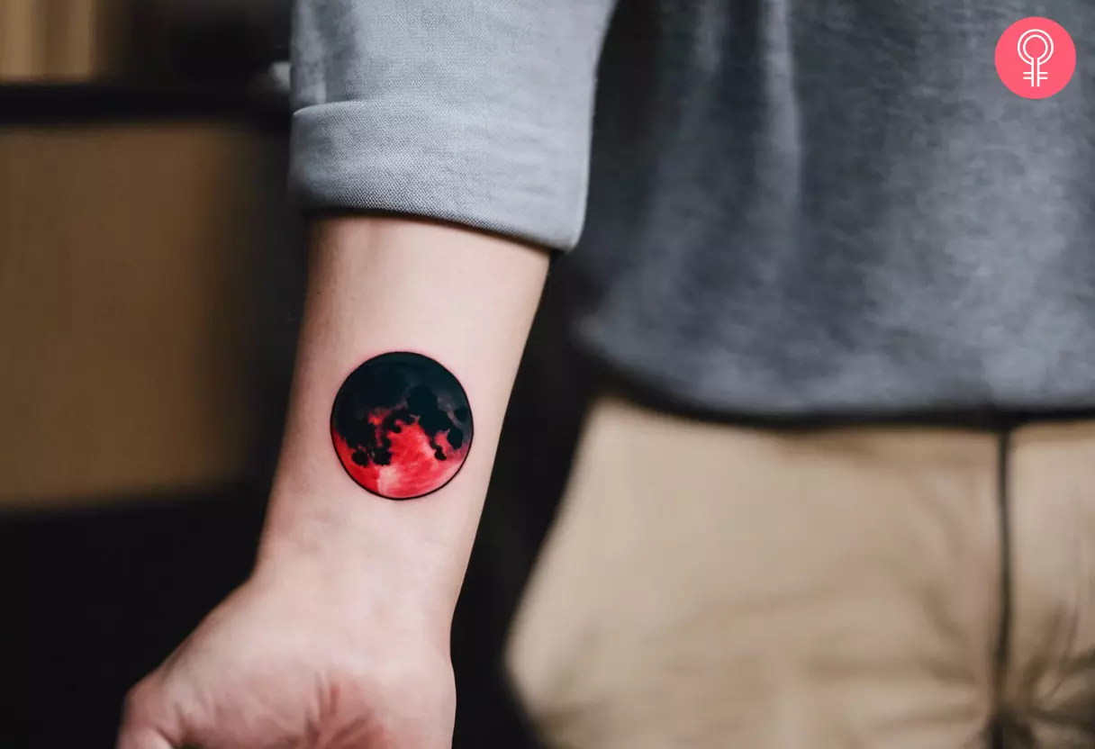 Blood Moon Tattoo