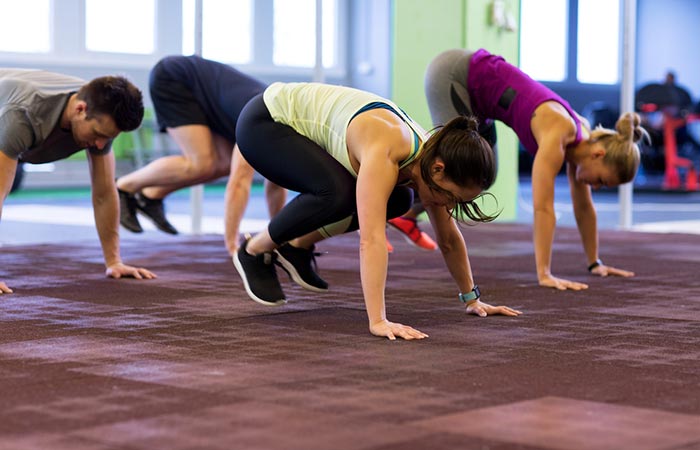 Burpees to increase height after 25