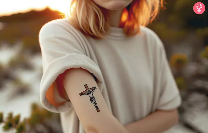 Jesus On The Cross Tattoo