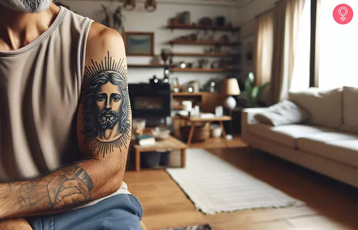 Jesus Tattoos For Men