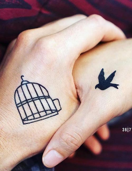 Matching tattoos in NYC for Couples  Places to Get Unique Small Matching  Tattoos in New York