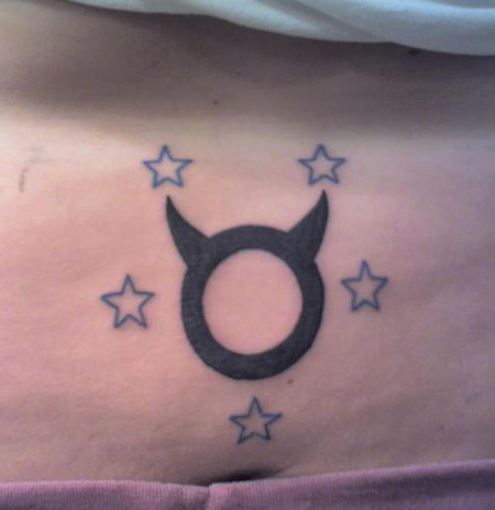 Taurus zodiac tattoo