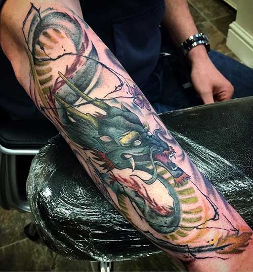 67 Great Dragon Tattoos On Arm  Tattoo Designs  TattoosBagcom