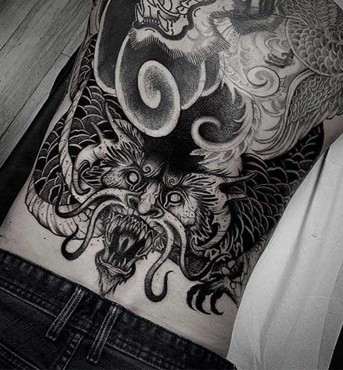 Tribal Dragon - ArtWear Tattoo