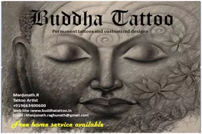 Buddha Tattoos Studio in Bangalore