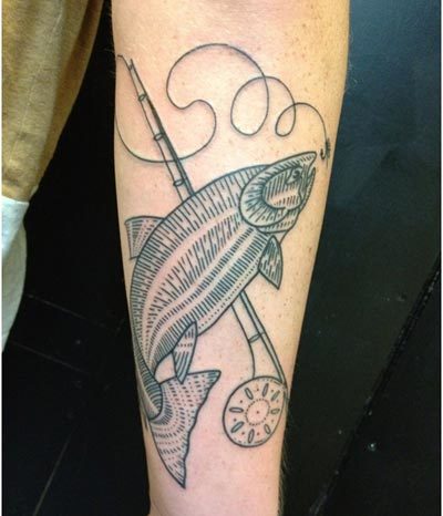 Fisch-Tattoo-Design
