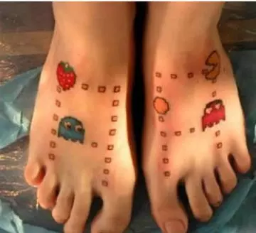 foot tattoo games
