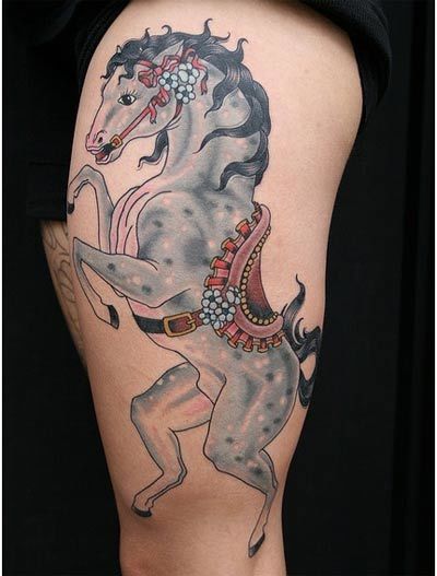 Pferd Tattoo-Design