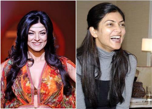 sushmita sen without makeup