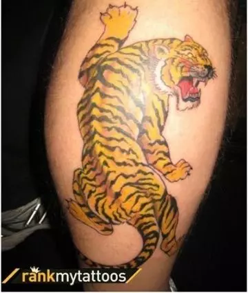 Tiger tattoo design