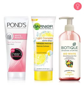 10 Best Skin Whitening Face Washes Of...