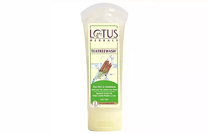 Lotus Herbals Anti-Acne Oil Control Face Wash - Best Face Washes