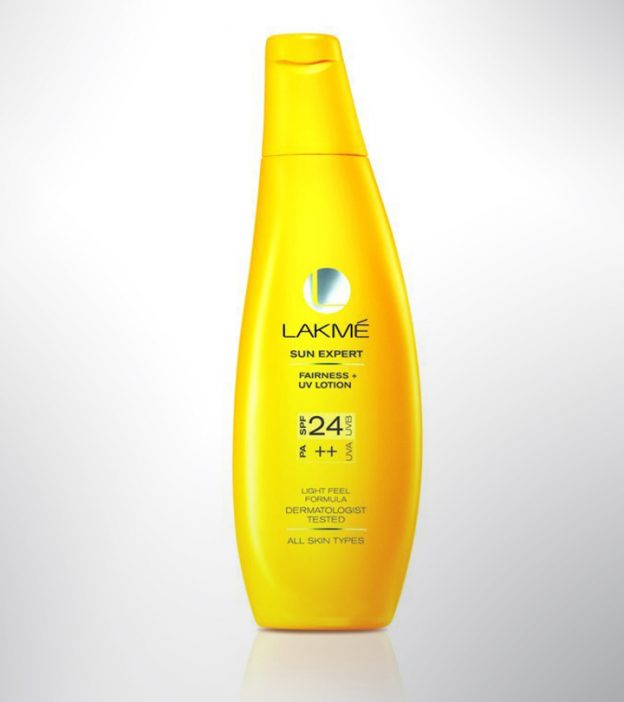 sun skin lotion