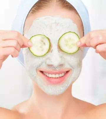 22 Easy Homemade Cucumber Face Mask Recipes To Nourish Skin