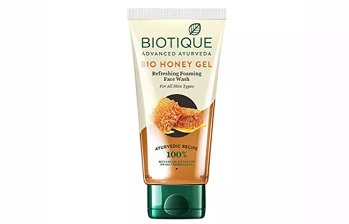 Biotique Bio Honey Gel Refreshing Foaming Face Wash - Best Face Washes