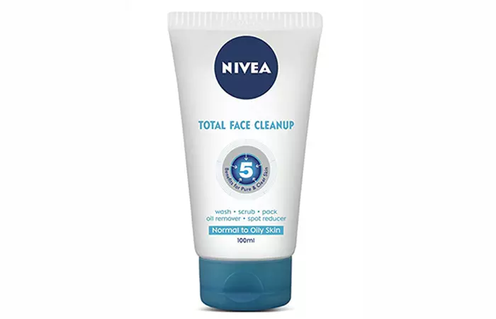 Nivea Total Face Clean Up - Best Face Washes