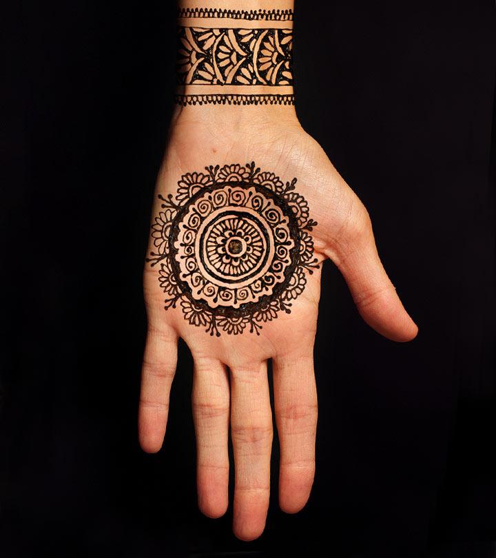 10 round mehndi designs you should definitely try in 2019