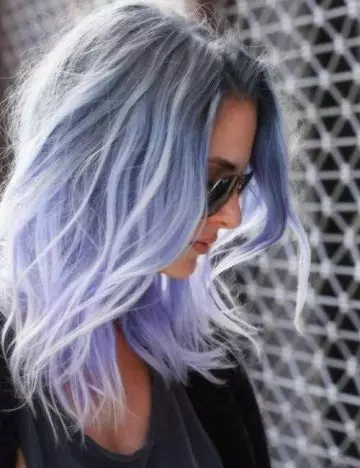 Vibrance with color for shoulder length hair