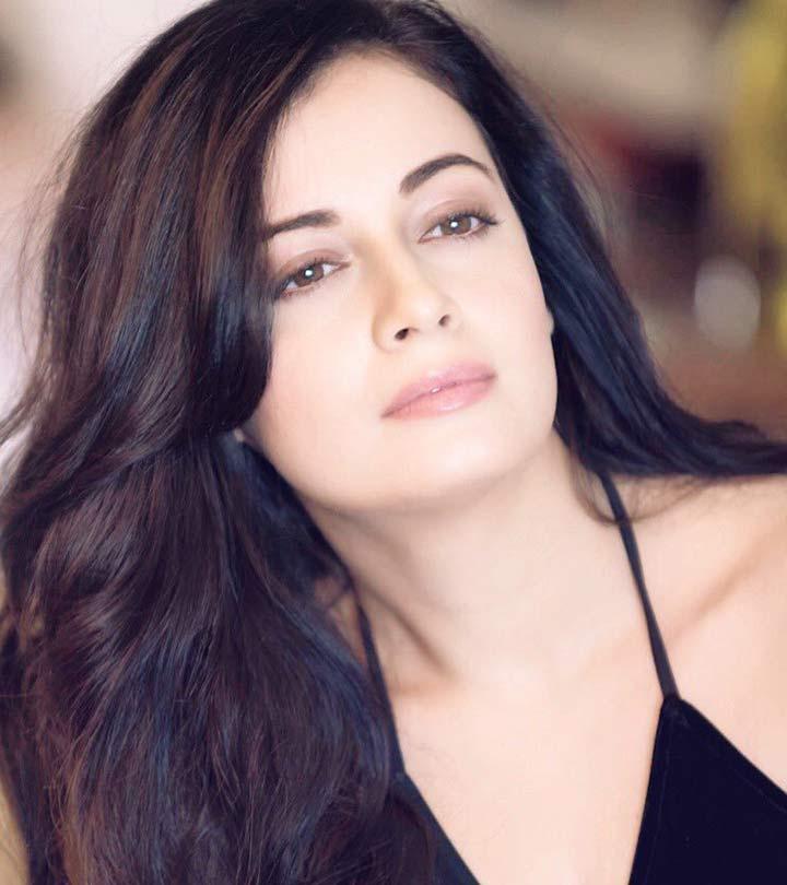 dia mirza without makeup