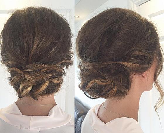 Medium Length Hair Quick Updos