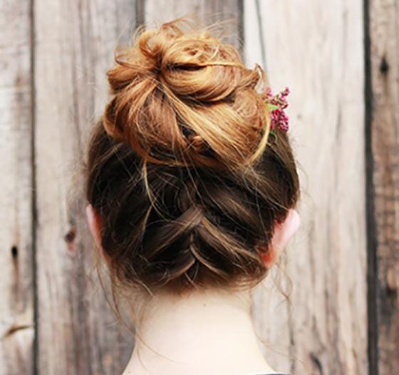 40 Quick And Easy Updos For Medium Hair