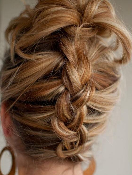 Quick and easy updos for medium hair